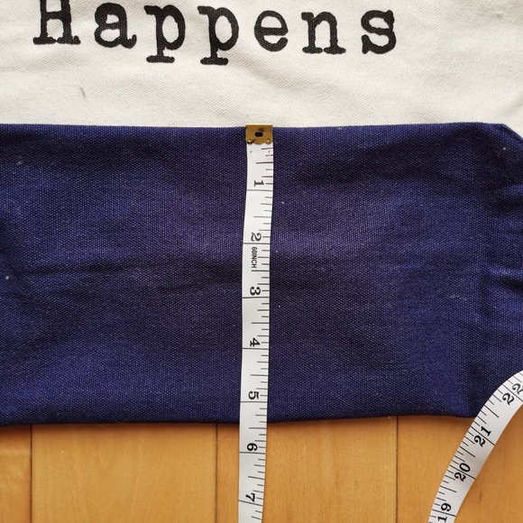 Indigo Cotton Tote Bag - Picture 6 of 8